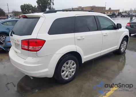 2017 Dodge Journey Se z USA, uszkodzony, nr VIN 3C4PDCAB7HT545809